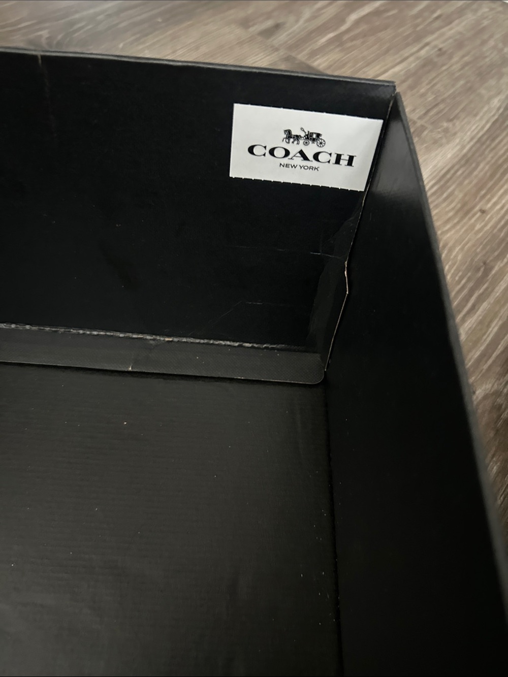 NWT Coach Leah Black Leather Platform Loafer - Picture 13 of 16